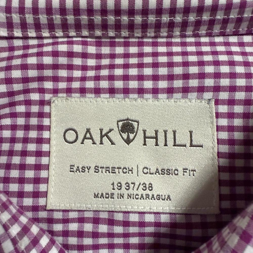 Men's Oak Hill Purple Checkered Shirt
Shirt is like new. Barely worn - Picture 3 of 3